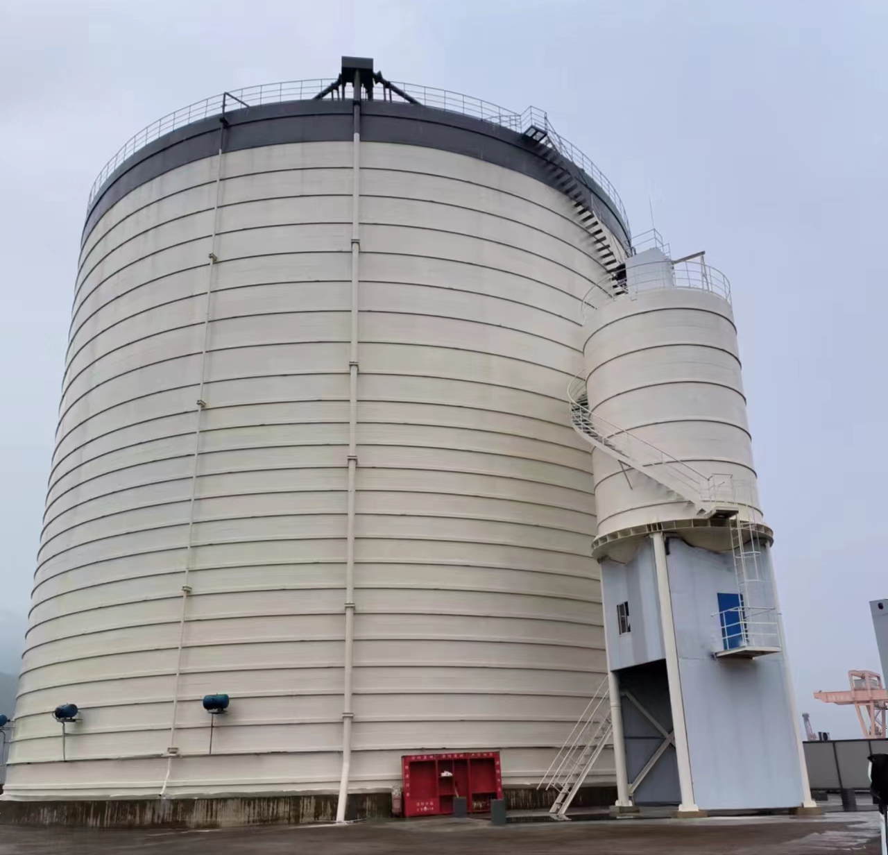 义乌10万吨水泥钢板库